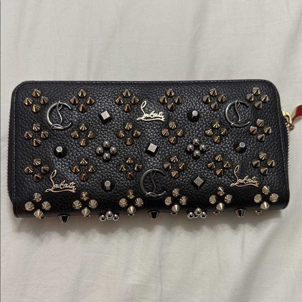Reposh Authentic Christian Louboutin black wallet great condition